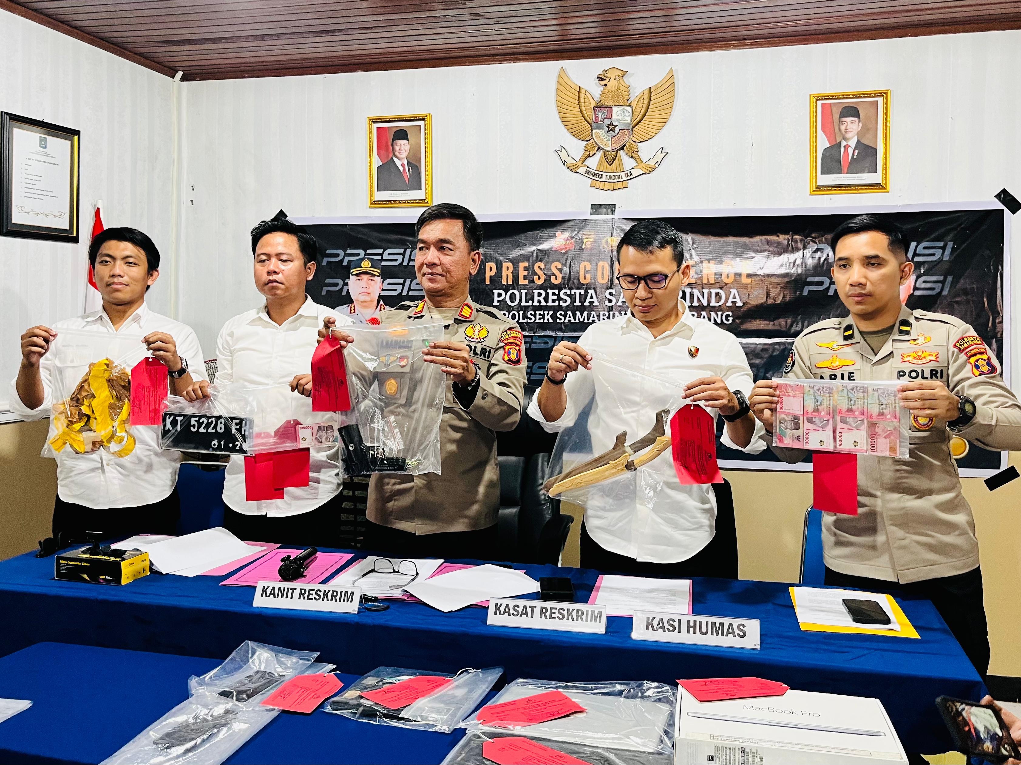Terungkap! Komplotan Perampok Sekap Satu Keluarga di Samarinda, Gasak Belasan Juta dengan Modus Kurir Paket