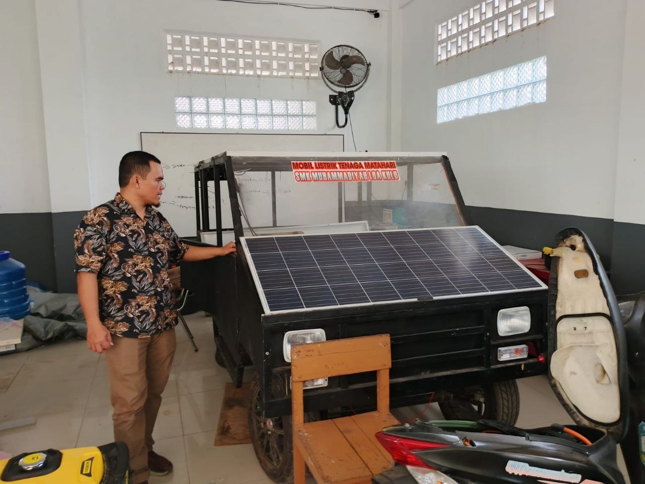 ‎SMK Muhammadiyah Loa Kulu Ciptakan Prototipe Mobil Listrik Sejak 2022
