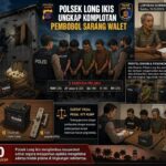 Polsek Long Ikis Ungkap Komplotan Pembobol Sarang Walet