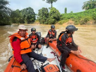 Pemuda Asal Kukar Hanyut di Sungai Melenyu, Tim SAR Terus Lakukan Penyisiran