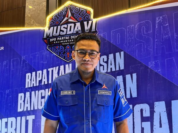 Bambang Soepriyadi Resmi Nakhodai Demokrat Kaltim