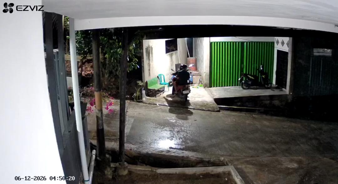 Ojol di Samarinda Tak Sadar Kalau Sedang Diajak Dorong Motor Curian