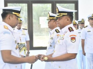 Letkol Laut (P) Rudhiro Pratomo Jabat Danlanal Balikpapan