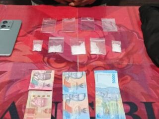 Polres Paser Tangkap Pria di Kuaro, Sita 19,84 Gram Sabu-Sabu