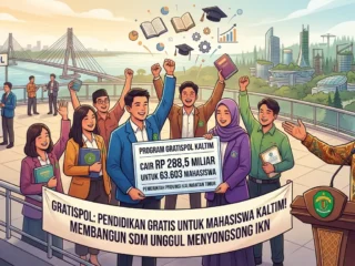 Gratispol Cair Rp288 Miliar, 63 Ribu Mahasiswa Kaltim Terima Manfaat