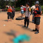 Tim SAR Temukan Korban Kapal Nelayan Terbalik di Muara Manggar  