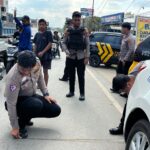 Pemotor Tewas Terlindas Truk di Jalan PM Noor
