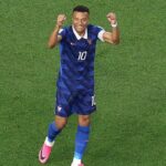 Prancis Hajar Swedia 3-0, Mbappe Cetak Dua Gol Samai Rekor Messi