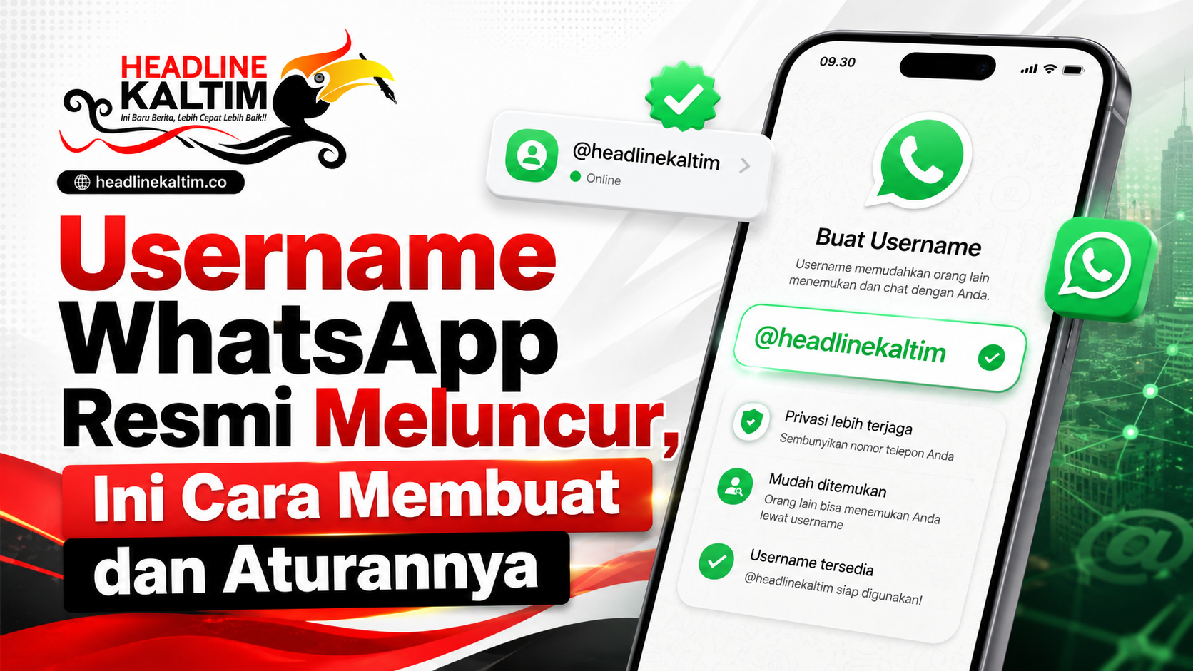 Username WhatsApp Resmi Meluncur, Ini Cara Membuat dan Aturannya