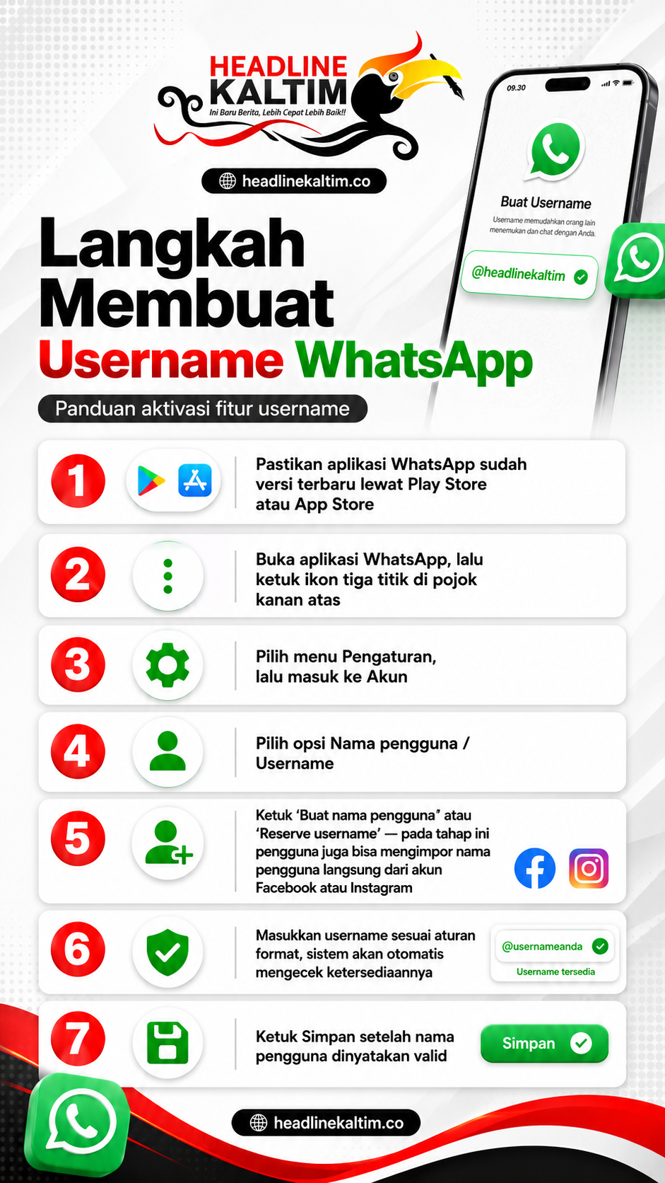 Username WhatsApp Resmi Meluncur, Ini Cara Membuat dan Aturannya