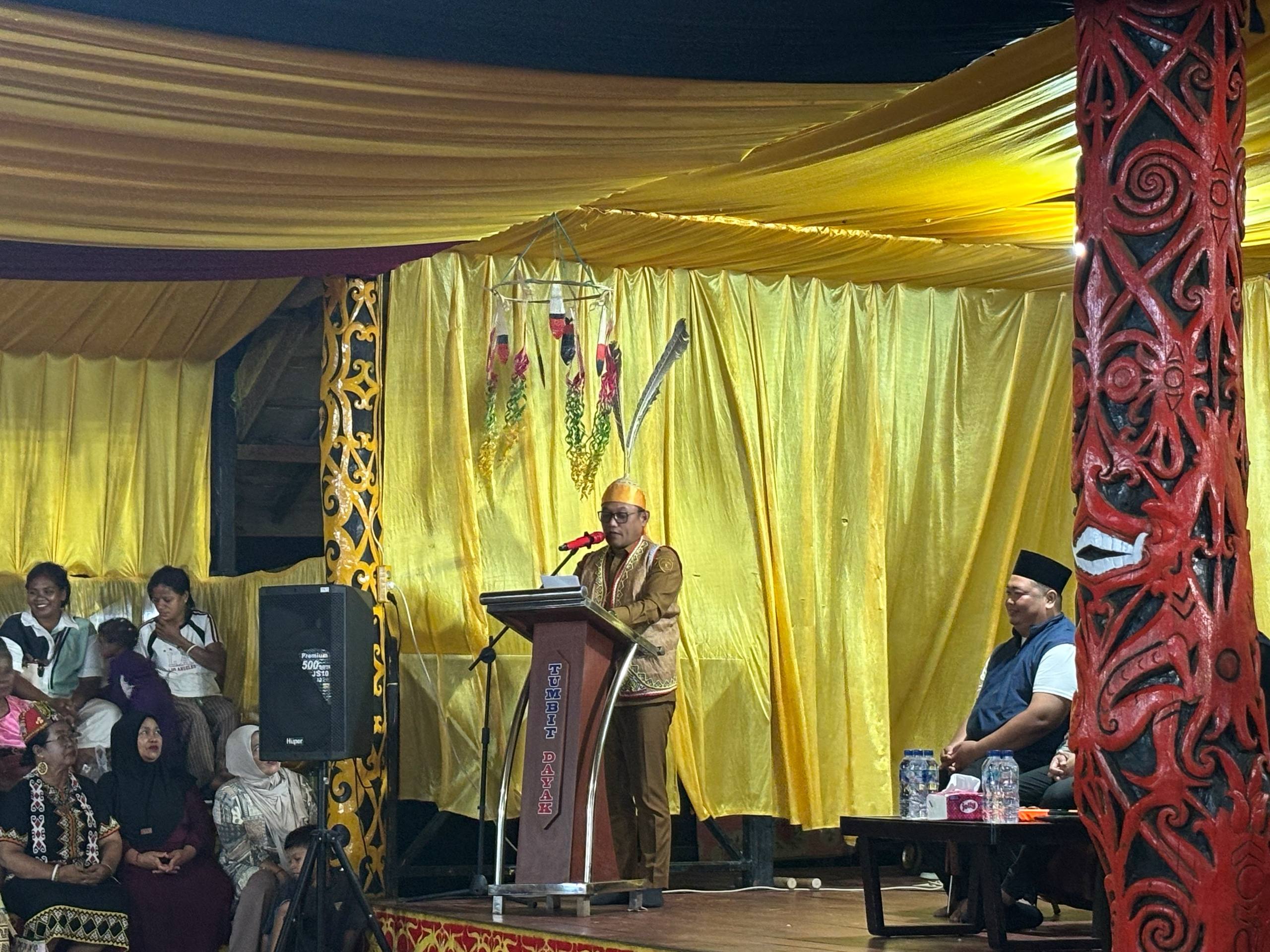 Wagub Kaltim Hadiri Festival Budaya Bekudung Betiung