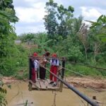 Jembatan Gantung Santan Ulu Segera Diperbaiki Demi Keselamatan Pengguna