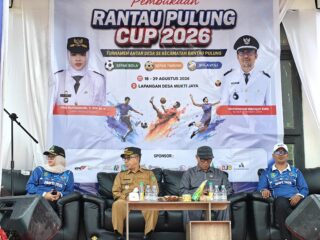 Buka Rantau Pulung Cup 2026, Bupati Ardiansyah Tekankan Sportivitas dan Persatuan
