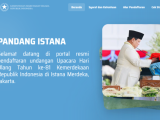 Resmi! Ini Link "War Tiket" Upacara HUT ke-81 RI di Istana Merdeka