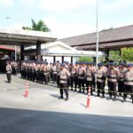 190 Personel Brimob Polda Kaltim Diberangkatkan ke Kalbar Tangani Karhutla