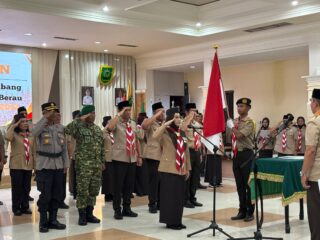 Lantik Mabicab dan Kwarcab Berau 2026-2031, Sri Juniarsih Dorong Pramuka Hadirkan Program Adaptif