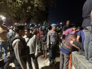 Liburan di Kota Raja, Pasutri Asal Samarinda Cekcok, Istri Nekat Terjun ke Sungai Mahakam