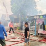 Empat Rumah di Kelurahan Timbau Ludes Terbakar