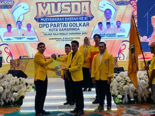 Andi Satya Terpilih Aklamasi Pimpin Golkar Samarinda