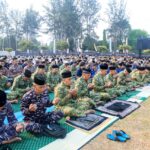 Kemarau Panjang, Prajurit TNI/Polri dan Masyarakat Balikpapan Gelar Salat Istisqa dan Doa Bersama