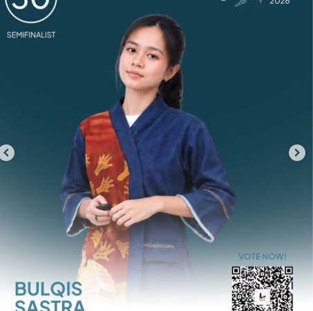 Bulqis Sastra, Perempuan Asal Berau Jadi Favorit Semifinalis Putri Batik Nusantara 2026