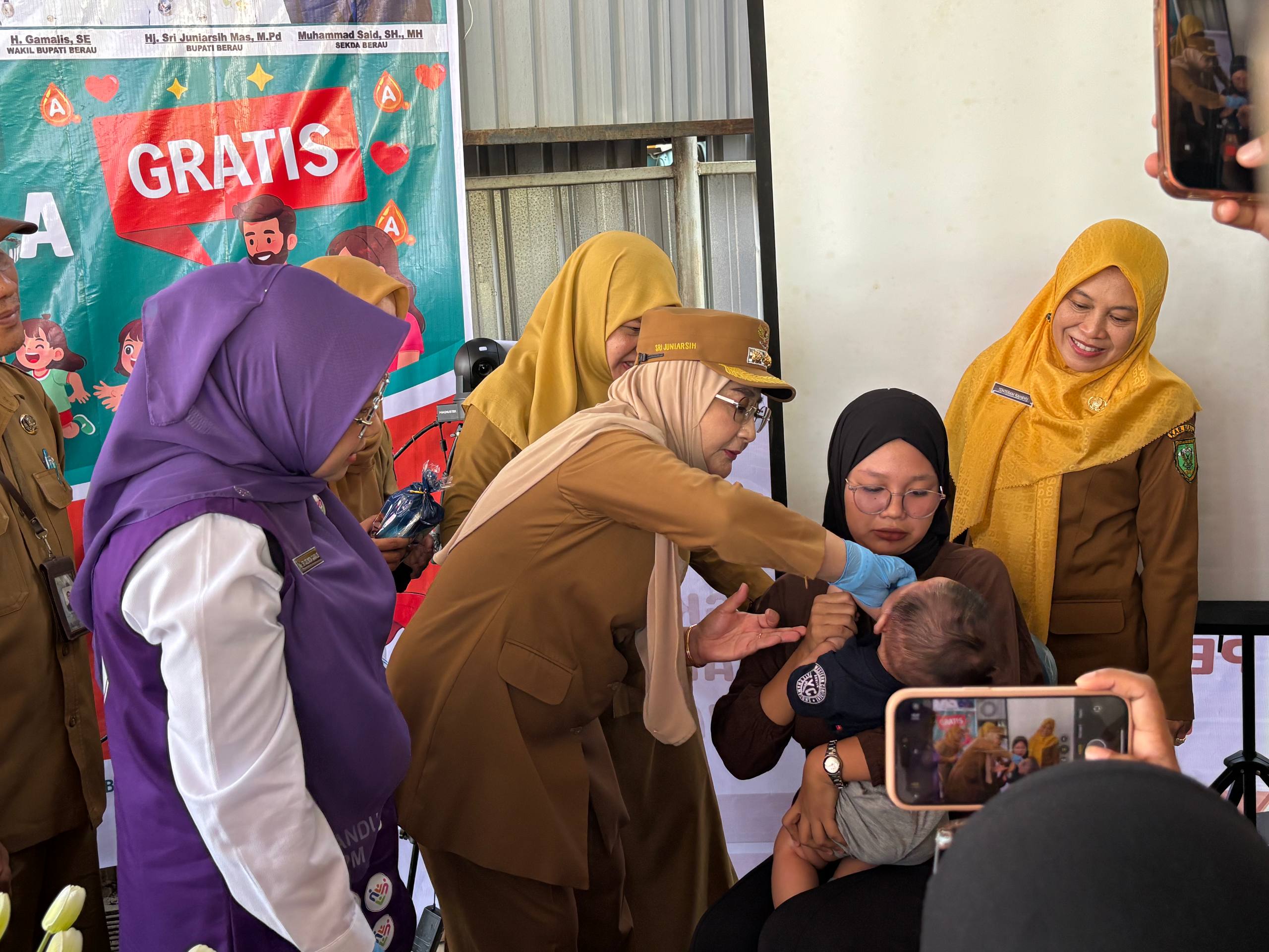 Bupati Berau Minta Orang Tua Pastikan Anak Rutin Dapat Vitamin A dan Obat Cacing