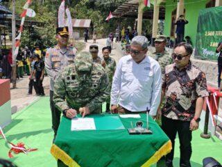 Kodim Kukar Akan Bangun 17 Jembatan Merah Putih