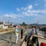 Jalan Margasari Akhirnya Amblas Sedalam 2 Meter
