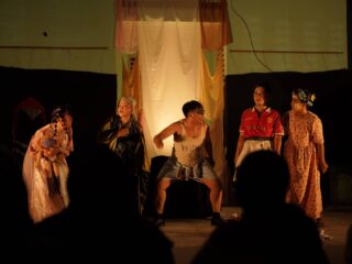 “Sampah Serapah”, Lahir dari Keresahan Atas Kondisi Sosial Bangsa, Naskah Perdana Komunitas Penikmat Teater Berau  