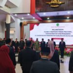 Bupati Kukar Lantik Sejumlah Pejabat, Camat Anggana Jadi Kepala Badan Kepegawaian