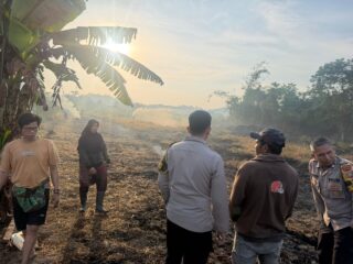 Buka Lahan dengan Cara Membakar, Pasutri di Sambutan Ditangkap Polisi