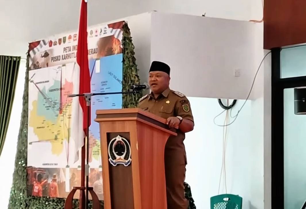 Asap Masih Menyelimuti Berau, Gamalis Tekankan Penanganan Karhutla Bersama