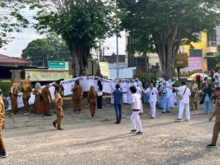 Ratusan Pegawai RSUD AWS Samarinda Galang Petisi Tuntut Pencairan TPP Rp98 Miliar