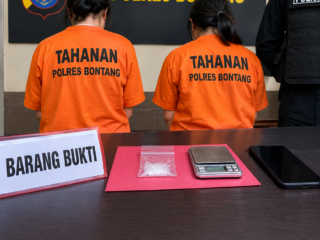 Dua Perempuan Diamankan dalam Kasus Sabu di Bontang, Polisi Sita 0,55 Gram
