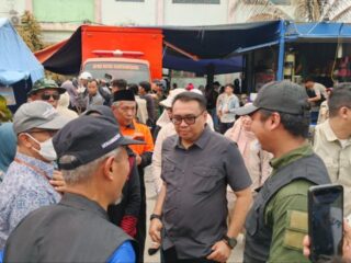 Bupati Aulia Kunjungi Korban Kebakaran di Jalan AM Alimuddin, Warga Butuh Alat Masak