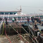 Kondisi Miring di Tepian Mahakam, Polisi Akan Periksa Pemilik Kapal Wisata KM Cahaya Nur Muhammad