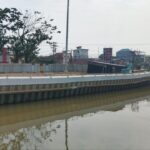 Sisi Ujung Taman Musik Tenggarong Amblas akibat Kemarau Panjang, Dinas PU: Bukan Kesalahan Konstruksi