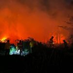 Percikan Api Picu Ulang Kebakaran Lahan di Jalan Telkom Samarinda, Rumah Warga Ikut Terancam