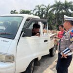 25 Kendaraan di Ring Road 2 Samarinda Belum Kantongi KIR, Ditemukan Juga Truk Overloading